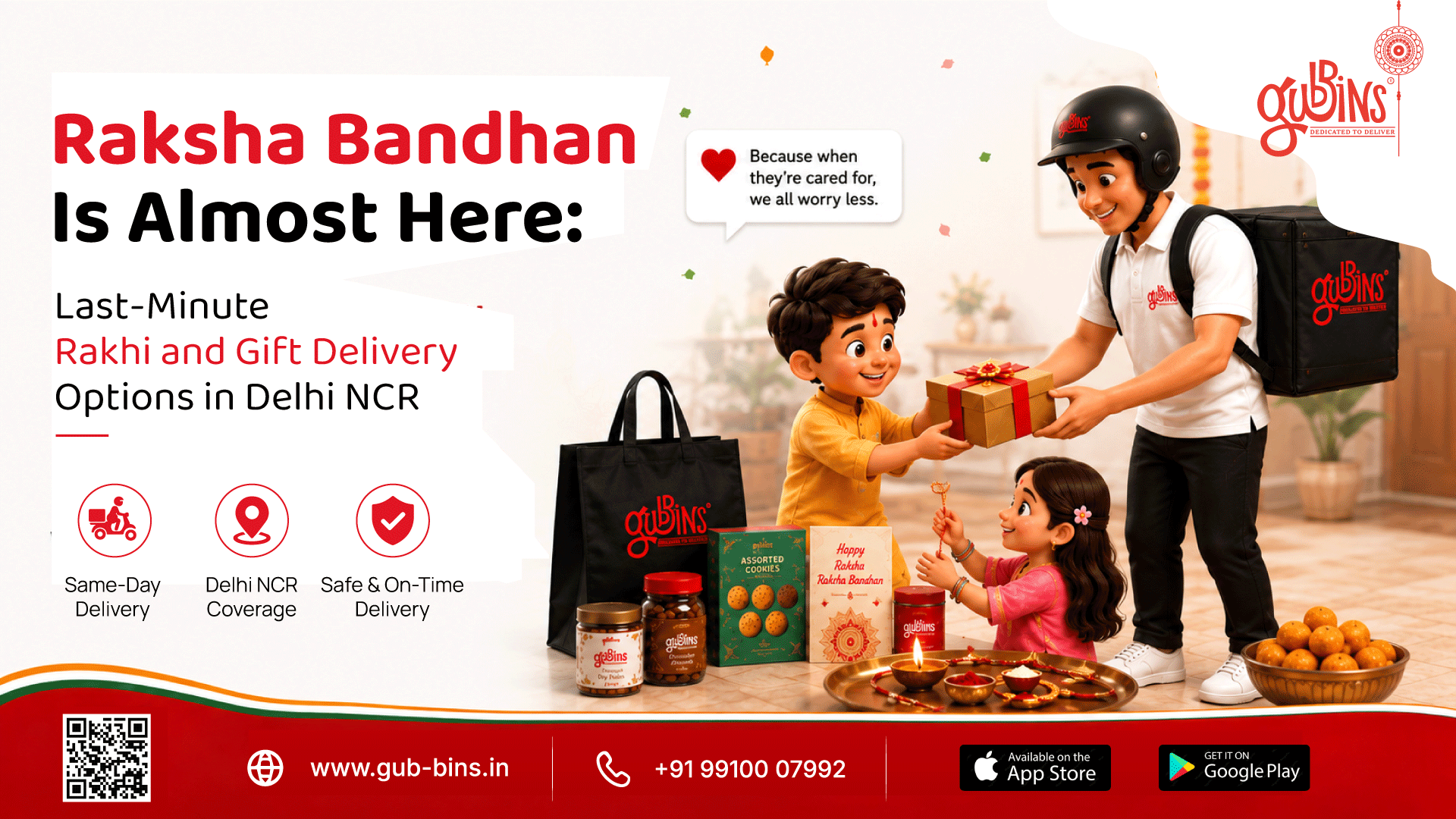 Raksha Bandhan Is Almost Here: Last-Minute Rakhi and Gift Delivery Options in Delhi NCR